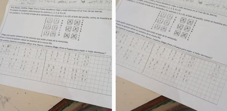 Clase de matemáticas