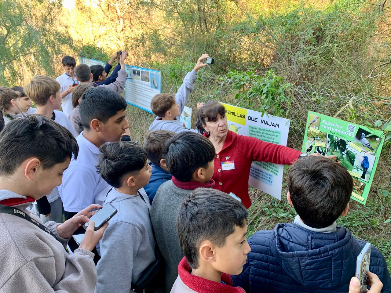 Estudiantes en laboratorio
