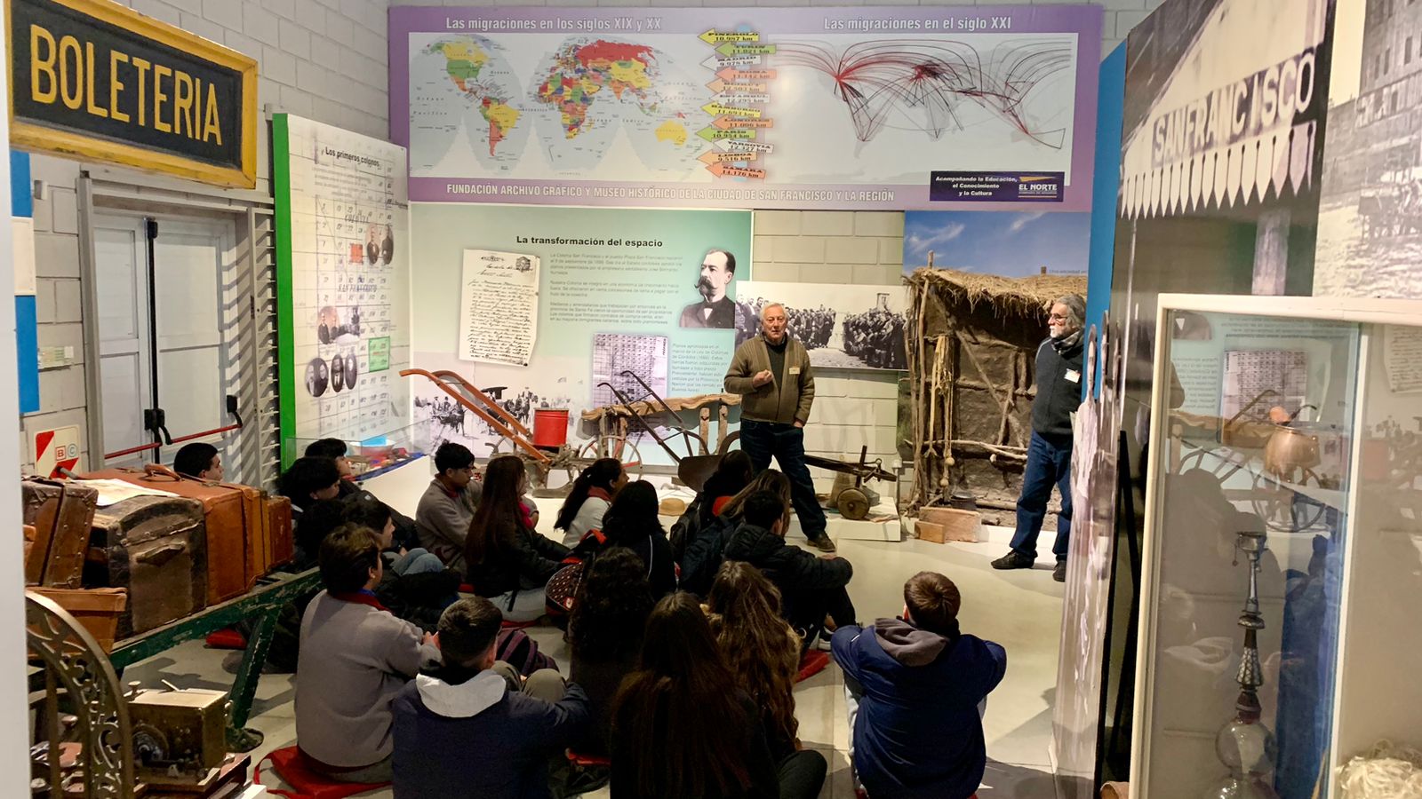 Presentación de trabajos